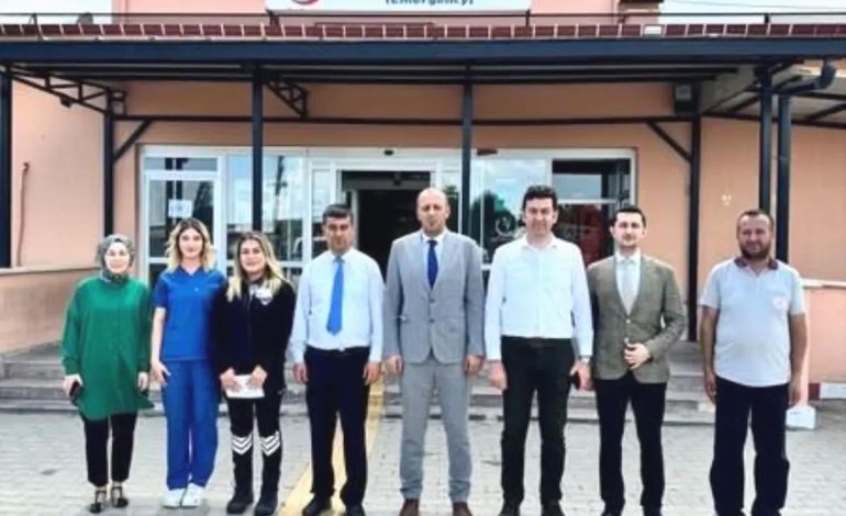Afyonkarahisar İl Sağlık Müdürlüğü Yöneticilerinden Hastane Ziyareti