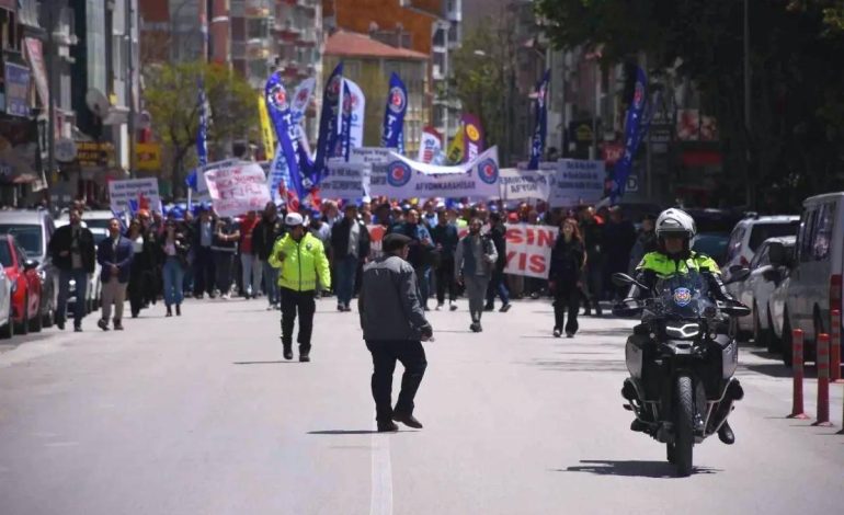 Afyonkarahisar’da 1 Mayıs Kutlamaları