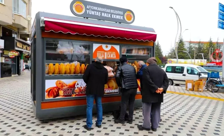 Afyonkarahisar’da Halk Ekmek 5 TL’den 7 TL’ye Yükseldi