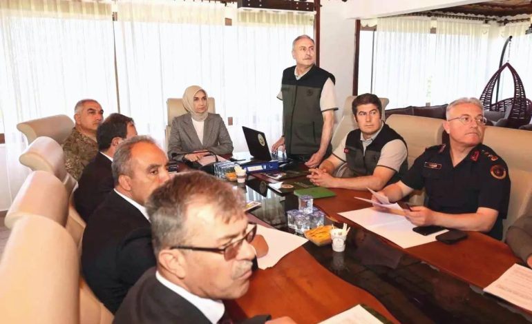 Afyonkarahisar’da Orman Yangınlarıyla Mücadele Toplantısı