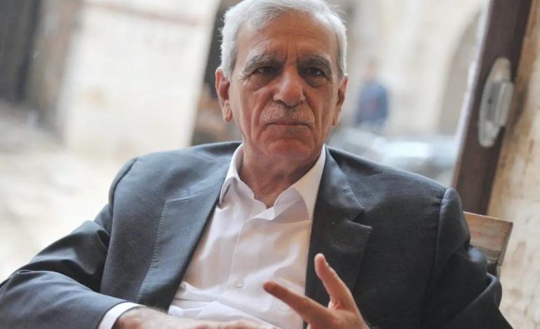 Ahmet Türk, terör örgütü PKK’nın feshi sonrası ilk kez konuştu