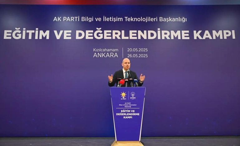 AK Parti Genel Başkan Yardımcısı Ömer İleri, Eğitim ve Değerlendirme Kampı’nda konuştu Açıklaması
