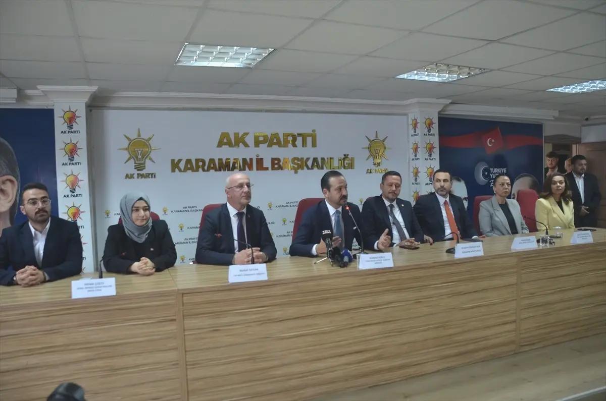 AK Parti Genel Başkan Yardımcısı Zorlu, Karaman’da konferansa katıldı Açıklaması