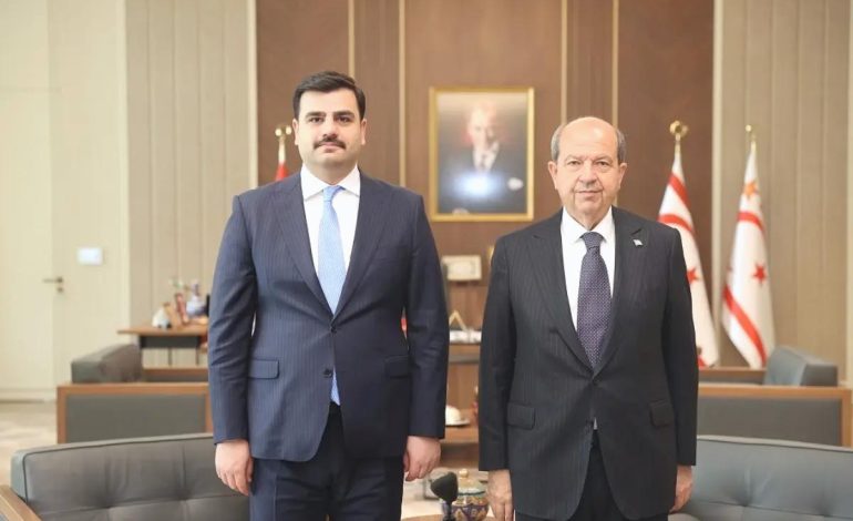 AK Parti Genel Sekreteri Eyyüp Kadir İnan, KKTC Cumhurbaşkanı Tatar’ı Ziyaret Etti