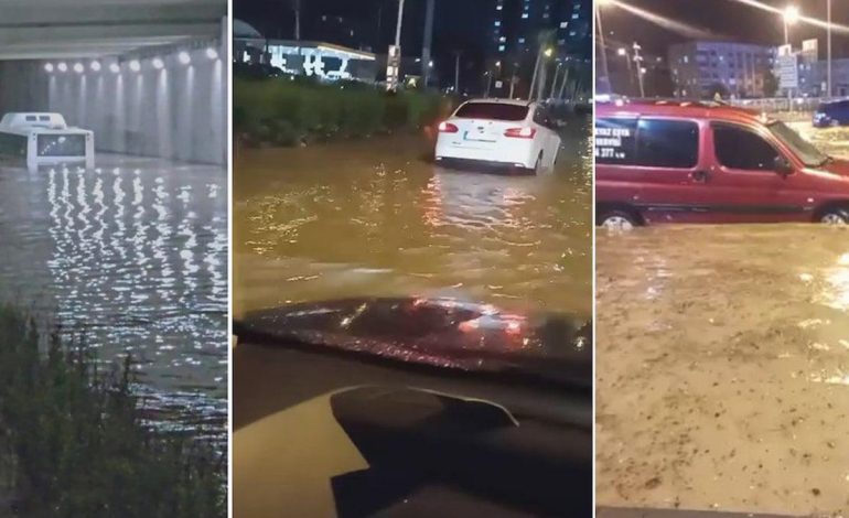 AKP’li başkan ‘Altyapı sorunumuz yok’ dedi! Yollar göle döndü
