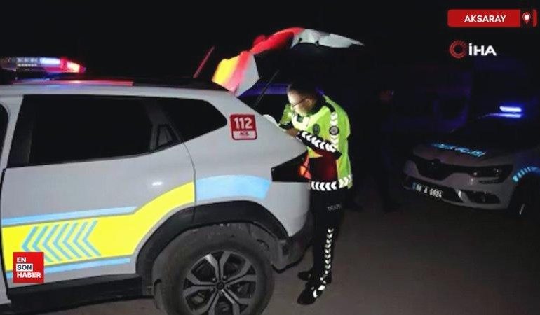 Aksaray’da alkollü araç kullanıp polisten kaçtı