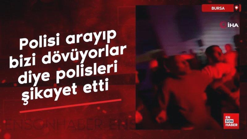 Aksaray’da polisi arayıp, bizi dövüyorlar diye polisleri şikayet etti