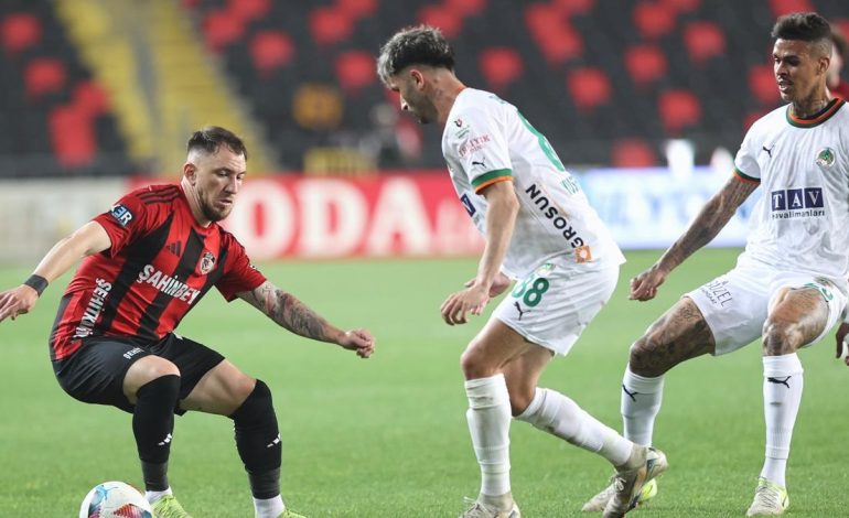 Alanyaspor, Gaziantep FK deplasmanında kazandı