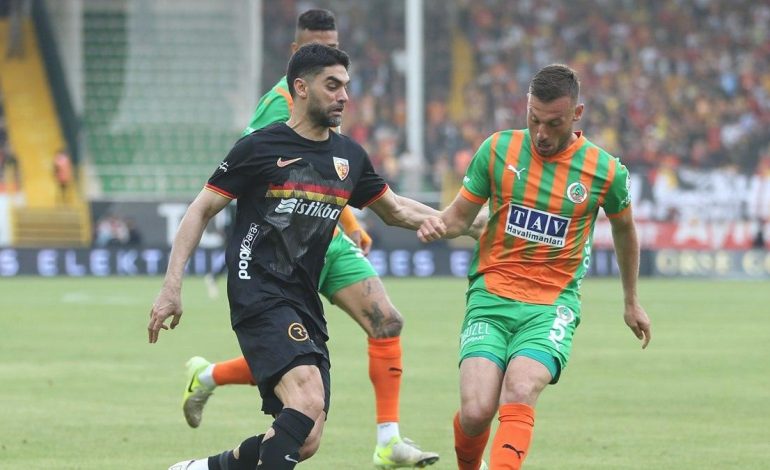 Alanyaspor ile Kayserispor yenişemedi