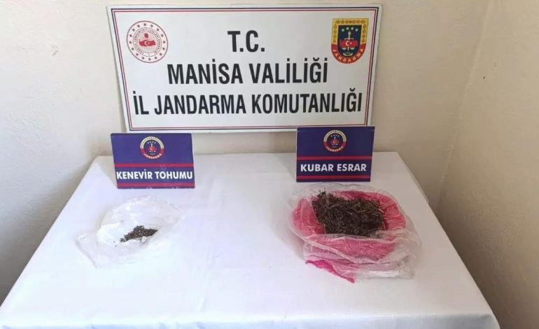 Alaşehir’de Uyuşturucu Operasyonu