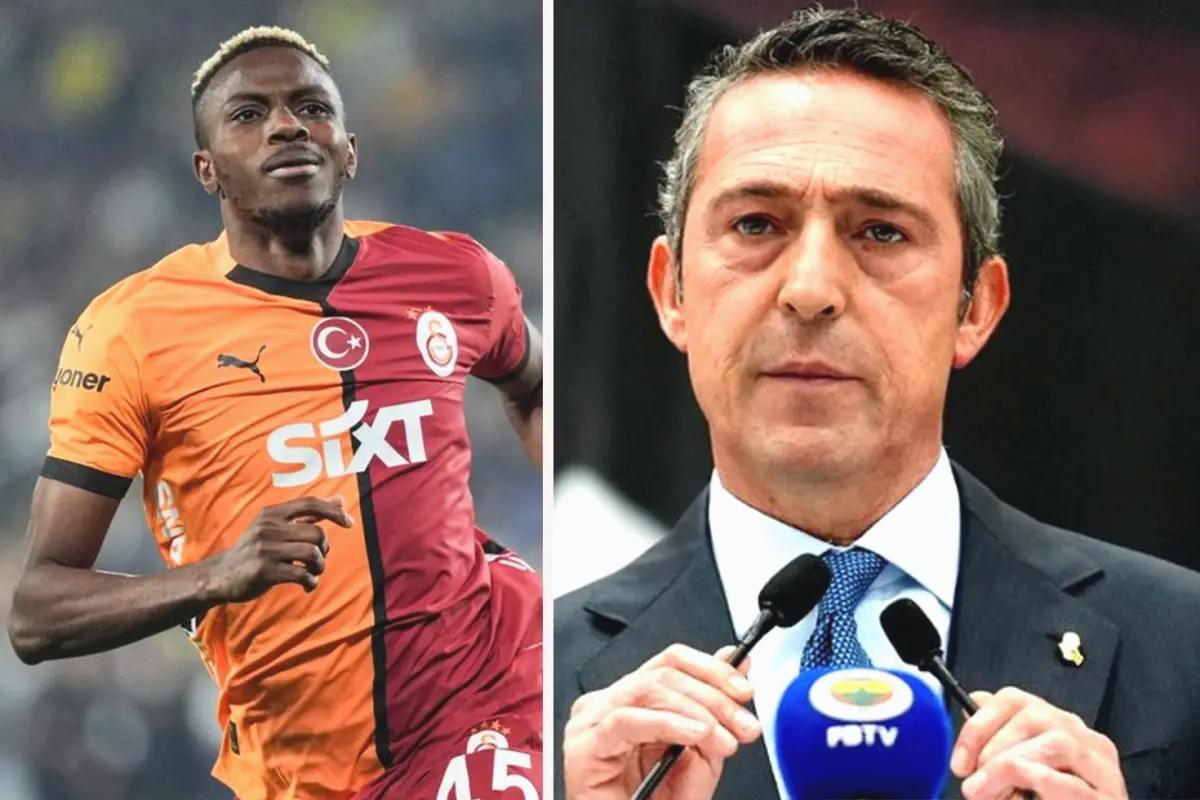 Ali Koç’tan Osimhen İsyanı: Onun yüzünden küfürler yedim