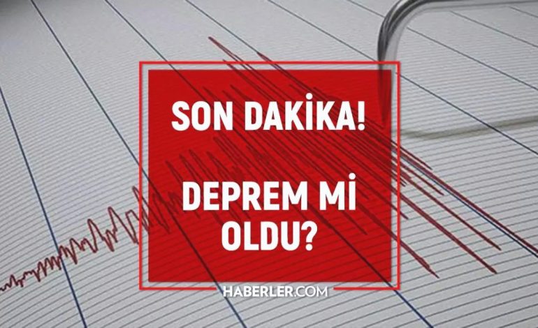 AMASYA’DA DEPREM! Amasya’da deprem mi oldu, kaç şiddetinde, nerede?Kandilli Rasathanesi ve AFAD SON DAKİKA depremler listesi!