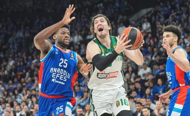 Anadolu Efes, Panathinaikos serisini eşitledi