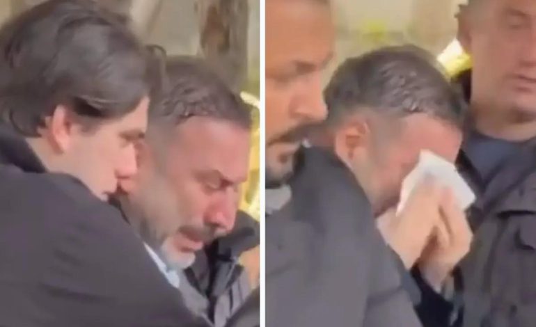 Annesini toprağa veren Ertem Şener hüngür hüngür ağladı