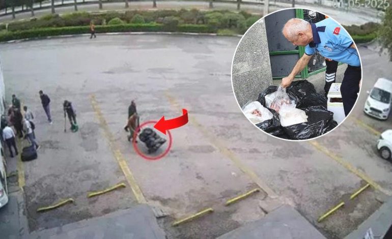 Antalya otogarında ele geçirildi: Çöp poşetlerinden çıktı