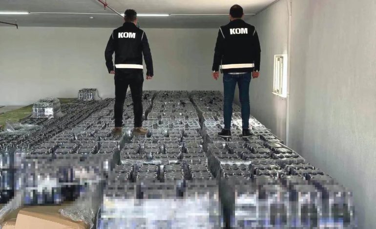 Antalya’da Büyük Kaçakçılık Operasyonu