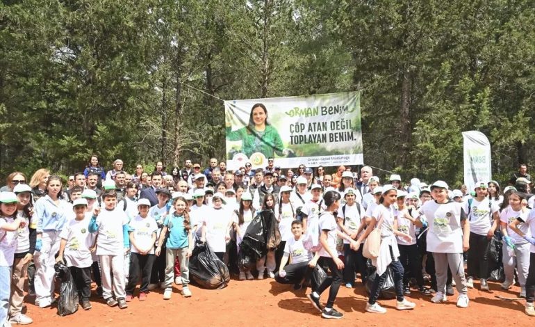 Antalya’da Orman Temizleme Etkinliği