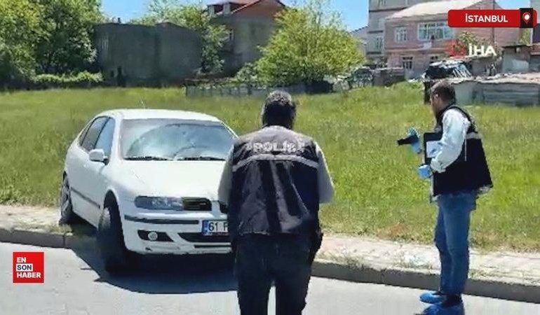 Arnavutköy’de alacaklı oldukları kişinin önünü kesip kurşun yağdırdılar