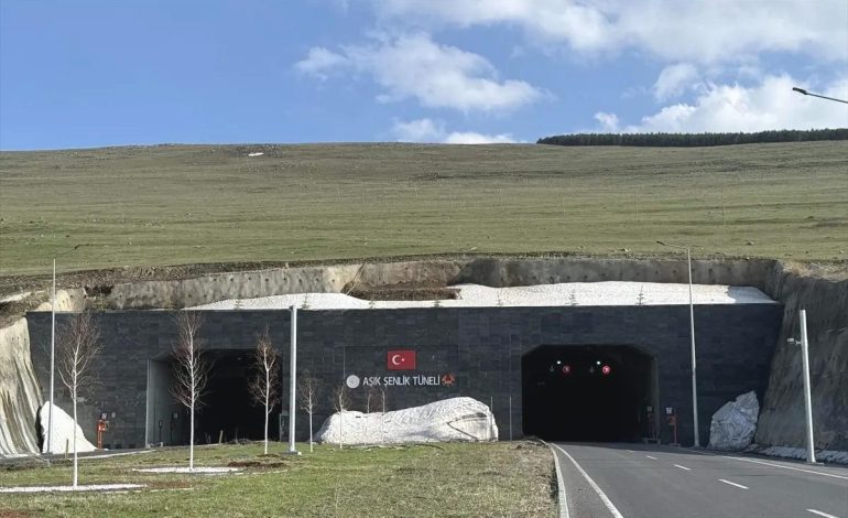 Aşık Şenlik Tüneli 70 Bin Araç Geçti