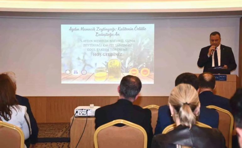 Aydın Memecik Zeytinyağı Kalite Yarışması Sonuçlandı