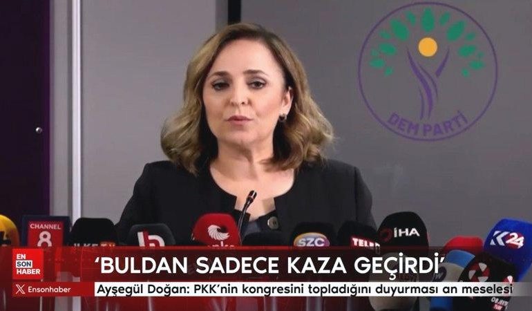 Ayşegül Doğan: PKK’nin kongresini topladığını duyurması an meselesi