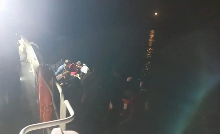 Ayvalık’ta 43 Düzensiz Göçmen Yakalandı
