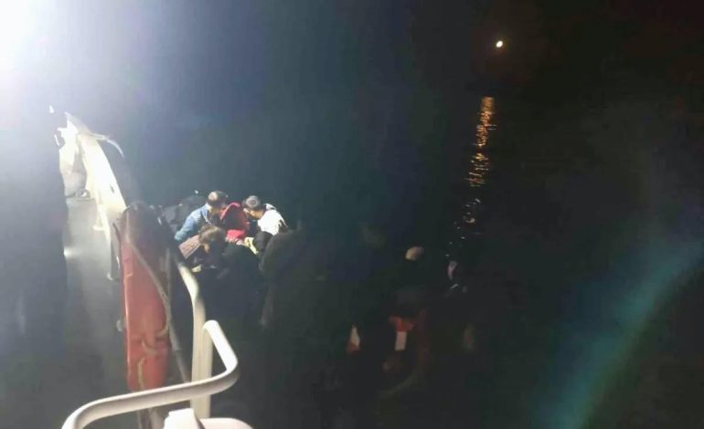 Ayvalık’ta Düzensiz Göçmen Operasyonu
