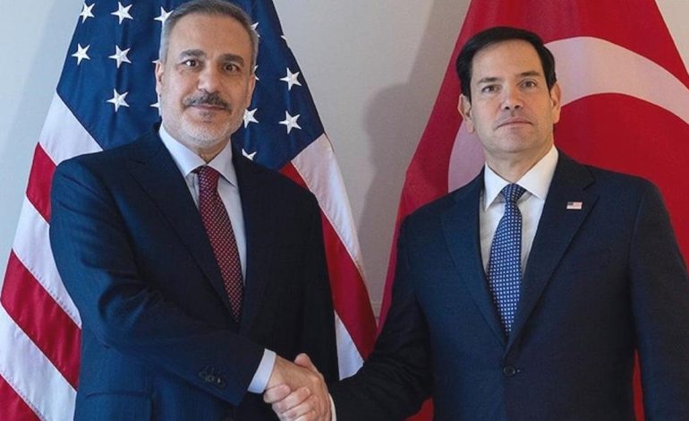Bakan Fidan, ABD’li mevkidaşı Marco Rubio ile görüştü