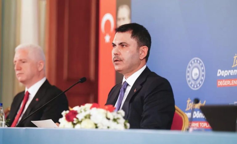 Bakan Kurum: İstanbul’da 600 bin konut acil dönüşüm bekliyor