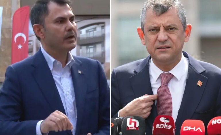 Bakan Kurum’dan Özgür Özel’e Kanal İstanbul tepkisi: Gözlerindeki bandı çıkarsın