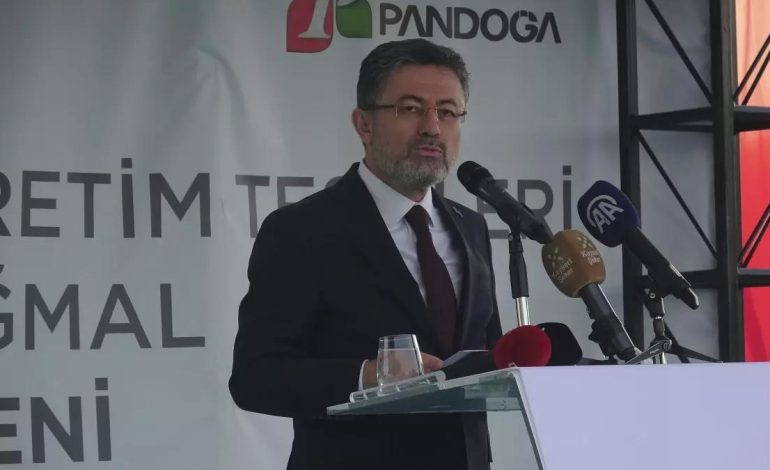 Bakan Yumaklı Tesis Açılışında