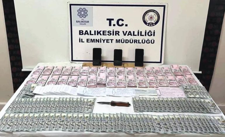 Balıkesir’de Tefecilik Operasyonu