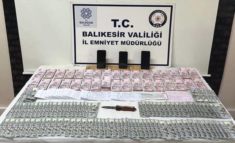 Balıkesir’de Tefecilik Operasyonu