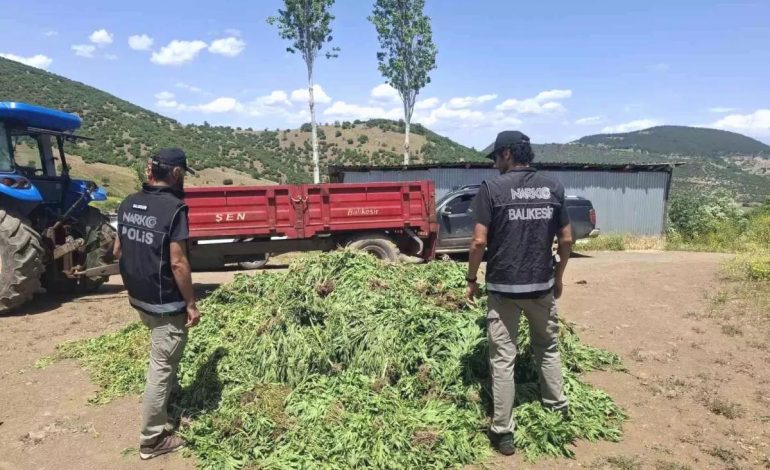 Balıkesir’de Uyuşturucu Operasyonu