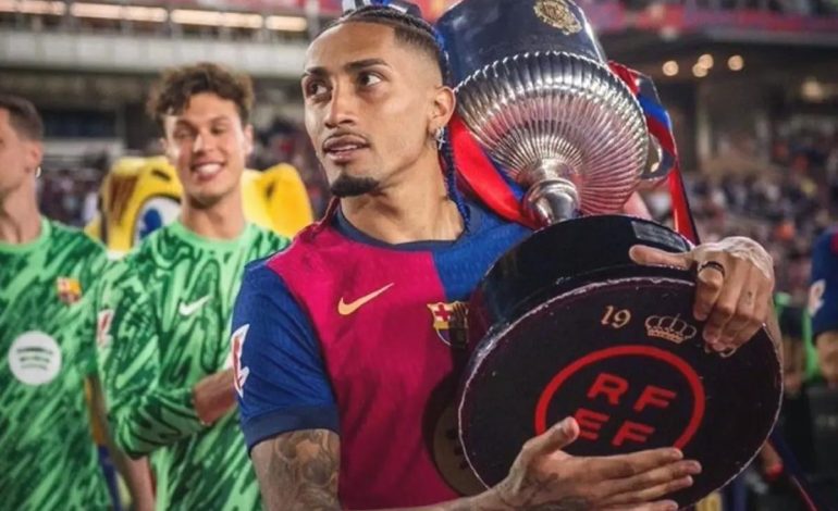 Barcelona, Raphinha ile 2028’e dek ‘devam’ dedi