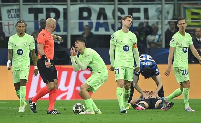Barcelona’dan Inter maçının hakemine büyük tepki: Soruşturulmalı