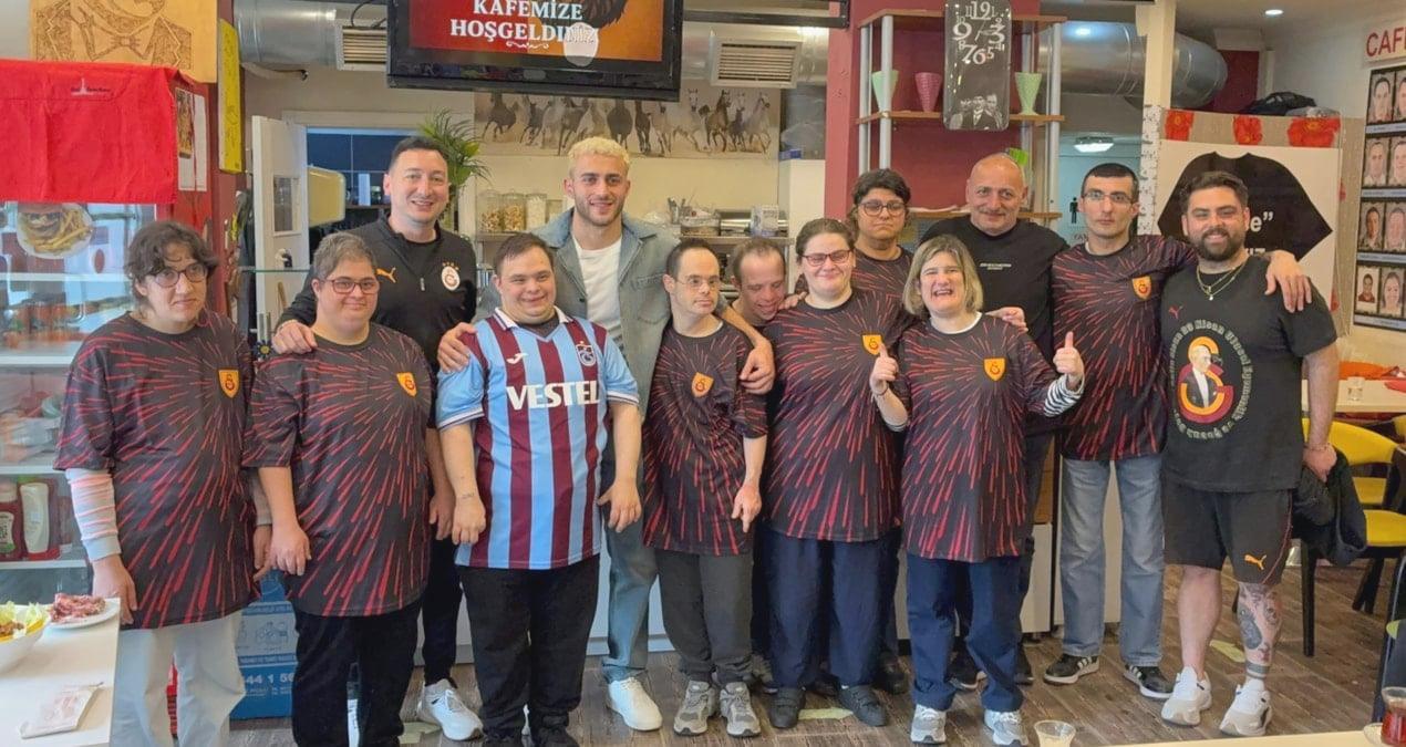 Barış Alper Yılmaz’dan Down Cafe’ye destek