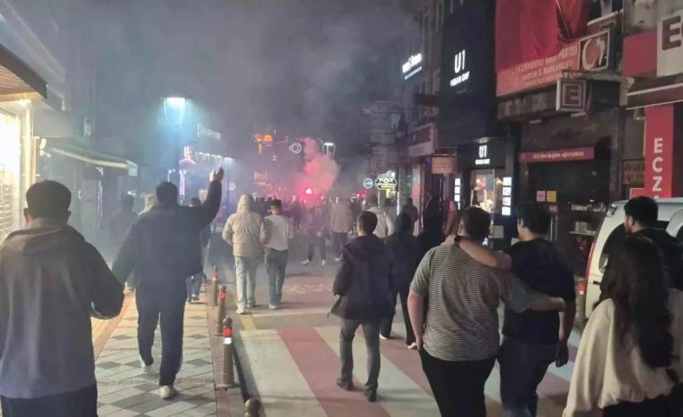 Bartın’da Beşiktaş Taraftarları Coşkuyla Kutladı
