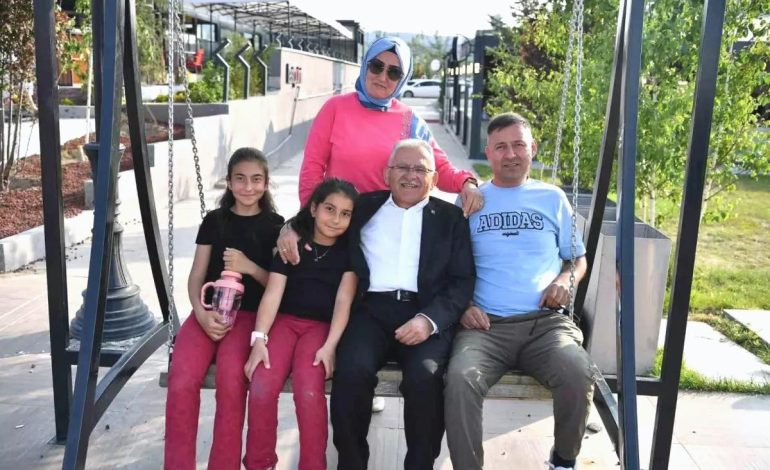 Başkan Büyükkılıç, Mutfak Sanatları Merkezi’nde vatandaşlarla buluştu
