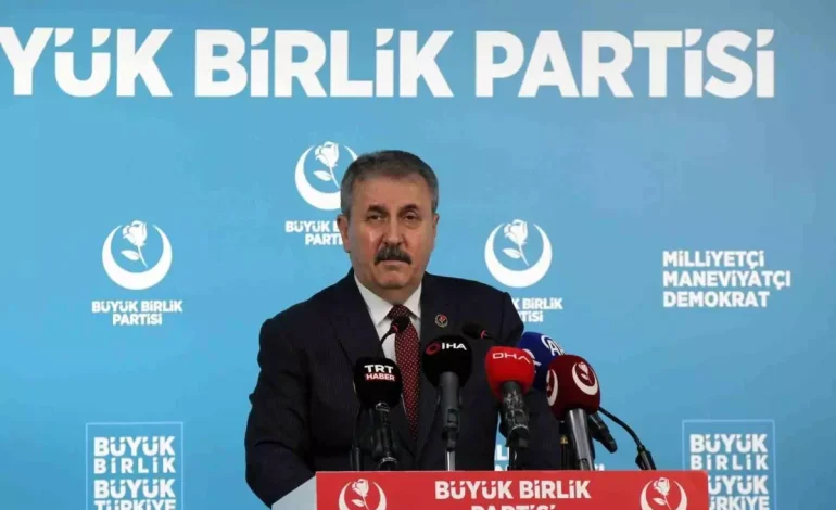 BBP Genel Başkanı Destici: “Bizim yerimiz net bir şekilde Pakistan’ın yanıdır”