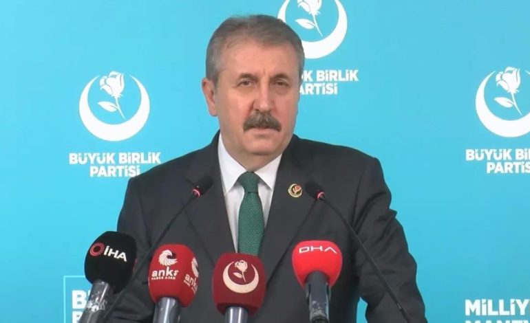 BBP Genel Başkanı Destici: ‘Bu ülkede bir Kürt sorunu yoktur, terör sorunu vardır’