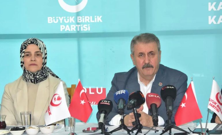 BBP Genel Başkanı Destici: ‘İdam cezası geri getirilmelidir’