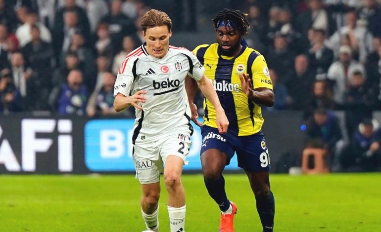 Beşiktaş, son 10 derbide Fenerbahçe’ye üstünlük kurdu