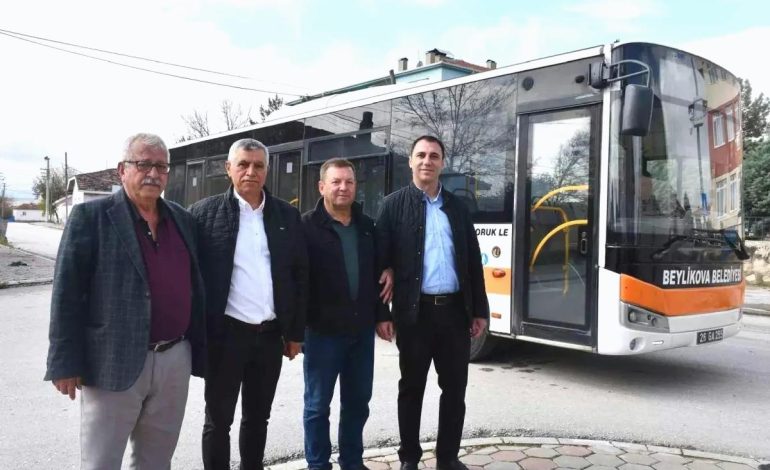 Beylikova’da Kırsal Mahallelere Ücretsiz Cuma Pazarı Servisi Başlatıldı