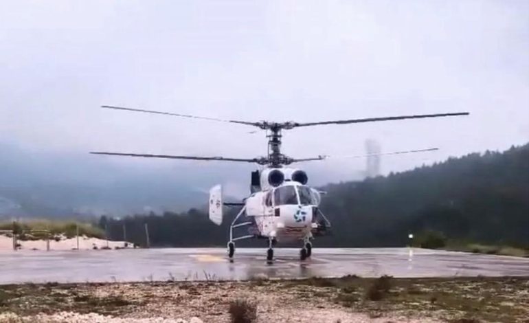 Bilecik’te Orman Yangınlarına Karşı Yeni Helikopter