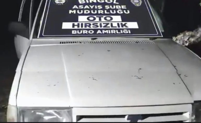 Bingöl’de Oto Hırsızları Yakalandı