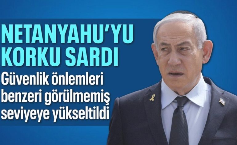Binyamin Netanyahu’nun güvenlik önlemleri benzeri görülmemiş seviyeye çıkarıldı