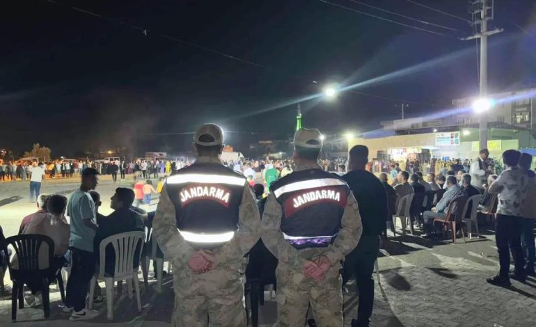 Birecik’te Düğünlere Jandarma Desteği