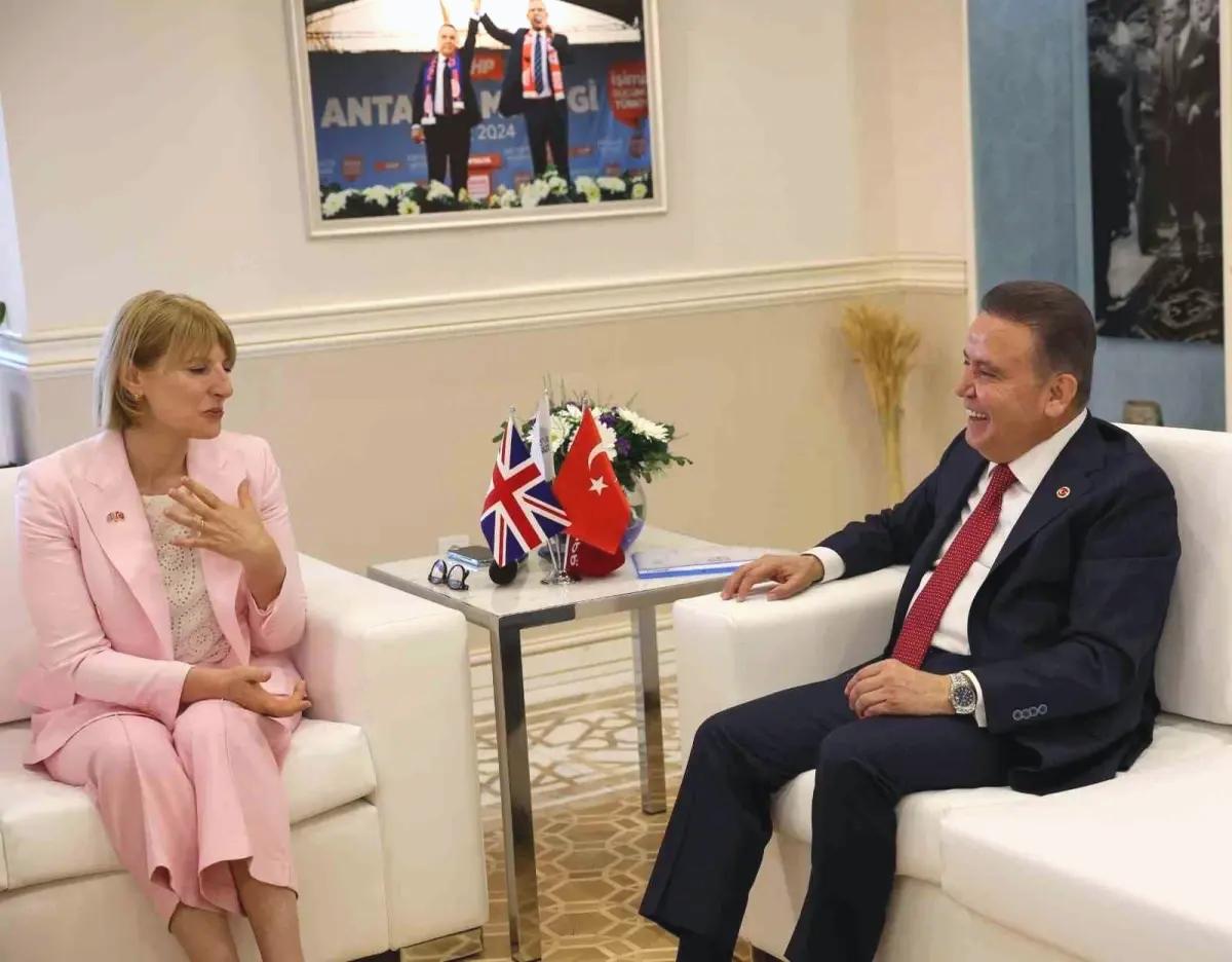 Birleşik Krallık Büyükelçisi Antalya’yı Ziyaret Etti