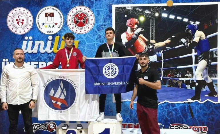 Biruni Üniversitesi Öğrencisi Muay Thai Türkiye Şampiyonu Oldu